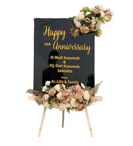 Papan Bunga Akrilik Tanah Laut